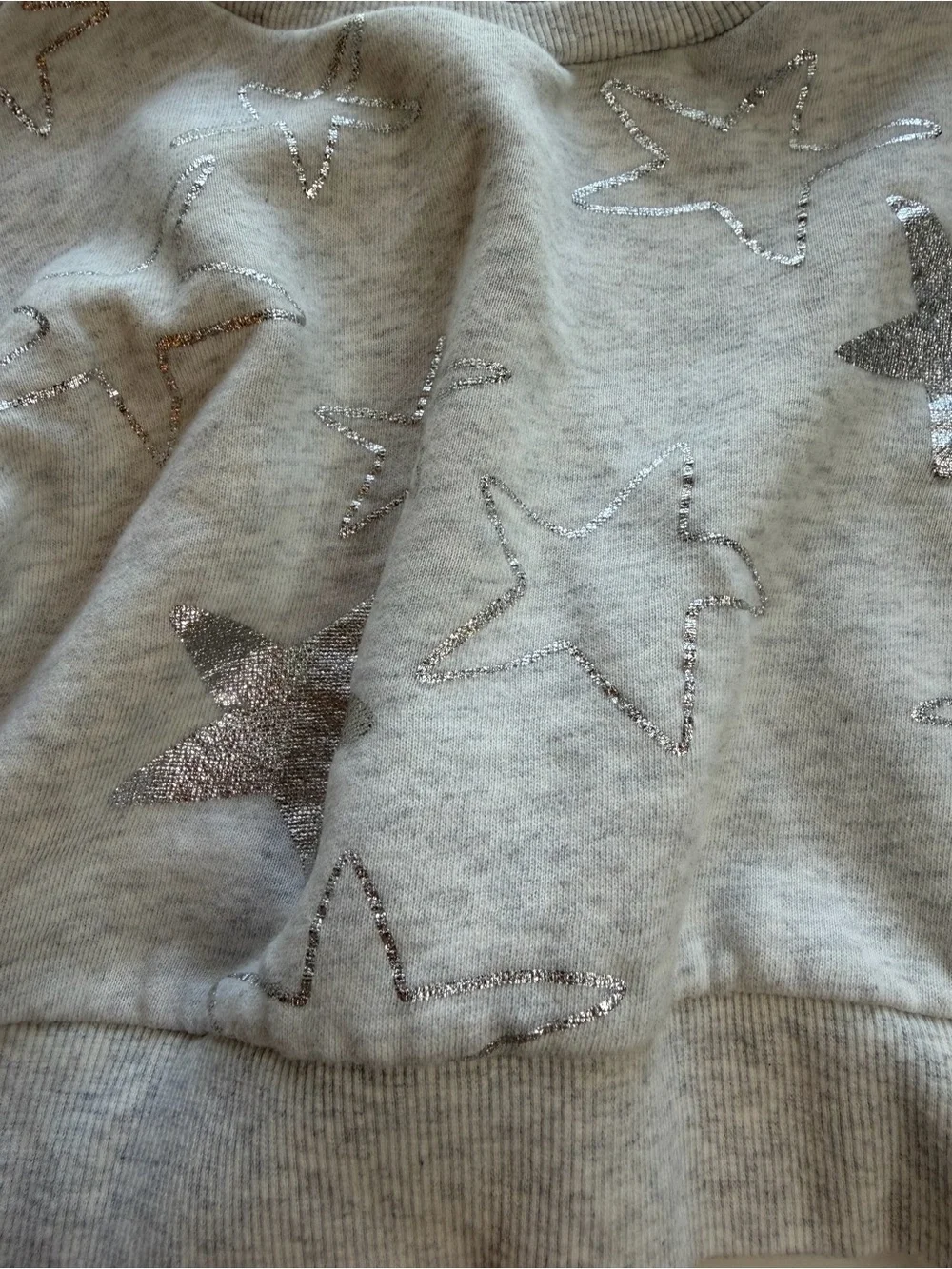 Carter's Gray Star-Print Sweatshirt & Joggers Set